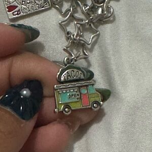 James Avery Enamel Taco Truck Charm